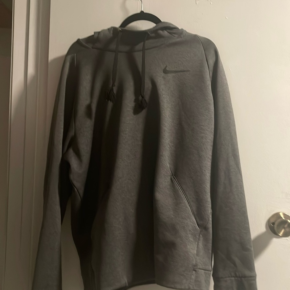 Oversized Nike Grey hoodie